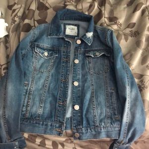 Mudd~ over sized Jean jacket